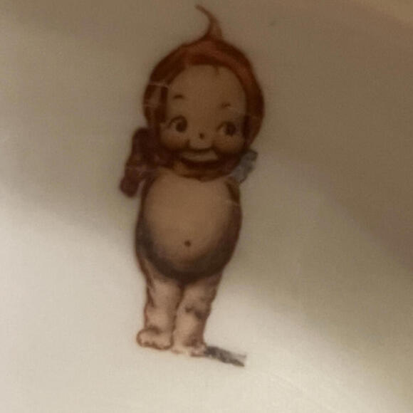 Kewpie Dish Germany Rose O’Neill Germany Stamped Kewpie Early 20th Century - Picture 6 of 9